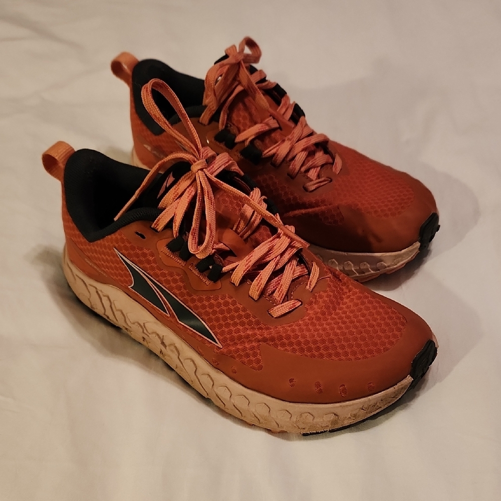Altra Orange Athletic Shoes